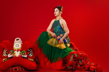 Tết, xuân, cô gái, con gái, phụ nữ, nữ, áo yếm, trang phục, Việt Nam - RingoStudio (4)