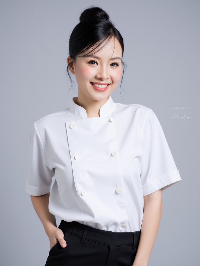 Con gái, nữ, girl, đầu bếp, chef, người mẫu, quảng cáo, Việt Nam 12