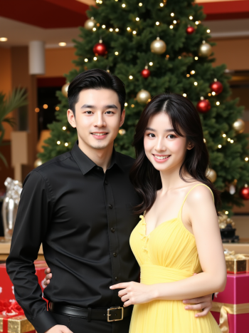 Cặp đôi, couple, con trai, con gái, girl, boy, giáng sinh, christmas, Việt Nam 19