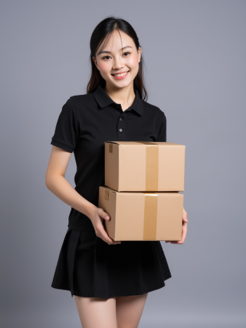 Con gái, nữ, girl, nhân viên, văn phòng, giao hàng, Việt Nam 4