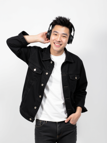 Con trai, nam, boy, tai nghe, sinh viên, quảng cáo, Việt Nam 5