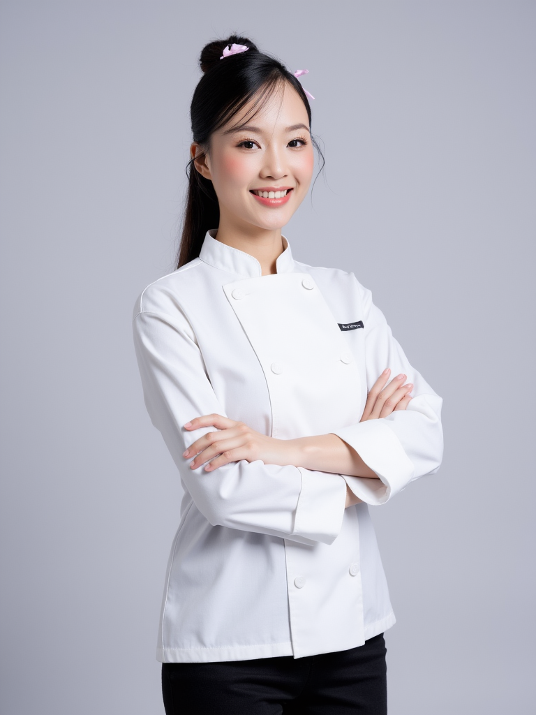 Con gái, nữ, girl, đầu bếp, chef, người mẫu, quảng cáo, Việt Nam 3