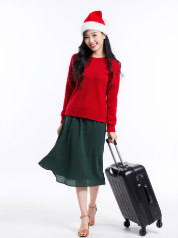 Con gái, nữ, học sinh, sinh viên, girl, giáng sinh, christmas, Việt Nam 45