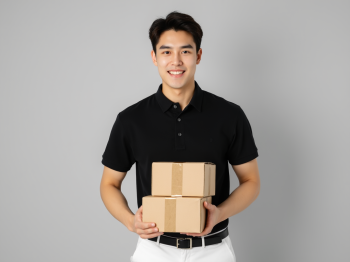 Con trai, nam, boy, nhân viên, văn phòng, giao hàng, Việt Nam 9