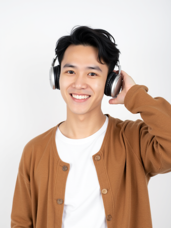 Con trai, nam, boy, tai nghe, sinh viên, quảng cáo, Việt Nam 16