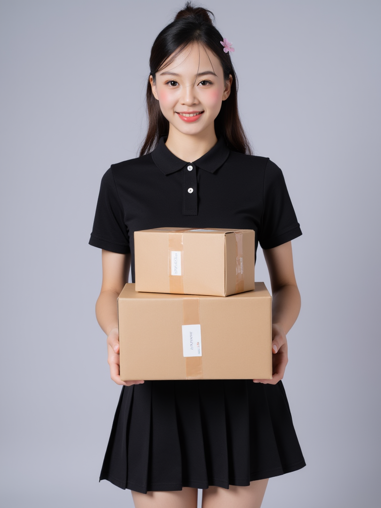Con gái, nữ, girl, nhân viên, văn phòng, giao hàng, Việt Nam 2