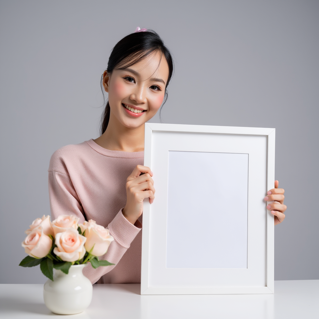 Con gái, nữ, girl, khung tranh, người mẫu, quảng cáo, Việt Nam 4