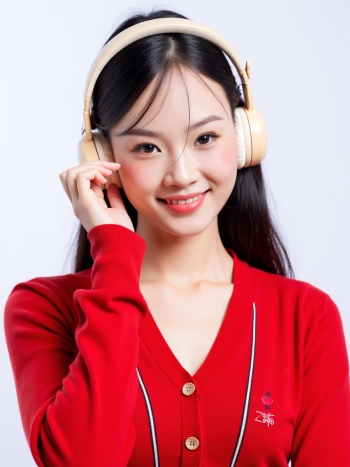 Con gái, nữ, girl, tai nghe, sinh viên, quảng cáo, Việt Nam 13