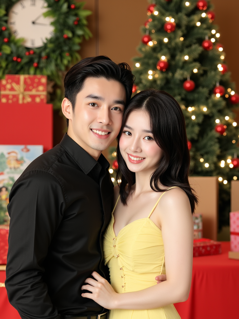 Cặp đôi, couple, con trai, con gái, girl, boy, giáng sinh, christmas, Việt Nam 20