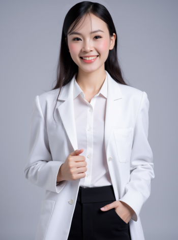 Con gái, nữ, girl, bác sĩ, doctor, quảng cáo, Việt Nam