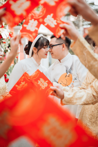 Cô dâu, chú rể, cặp đôi, couple, đám cưới, wedding  - BabyMin 1