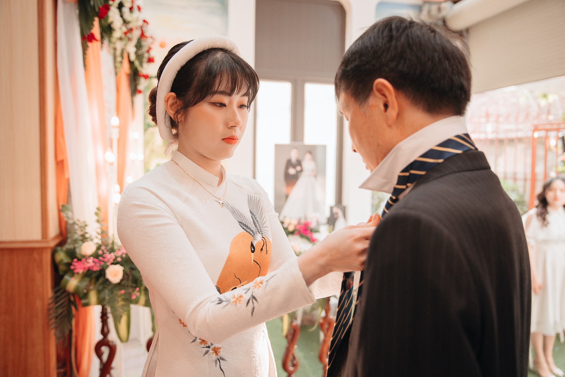 Cô dâu, chú rể, cặp đôi, couple, đám cưới, wedding  - BabyMin 7