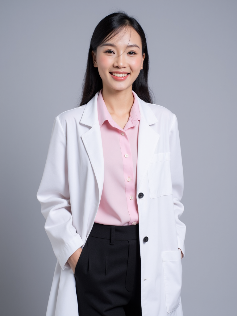Con gái, nữ, girl, bác sĩ, doctor, quảng cáo, Việt Nam 7