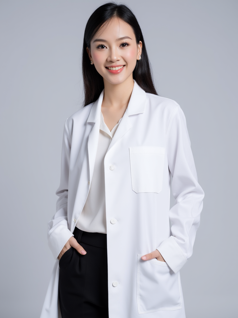 Con gái, nữ, girl, bác sĩ, doctor, quảng cáo, Việt Nam 3