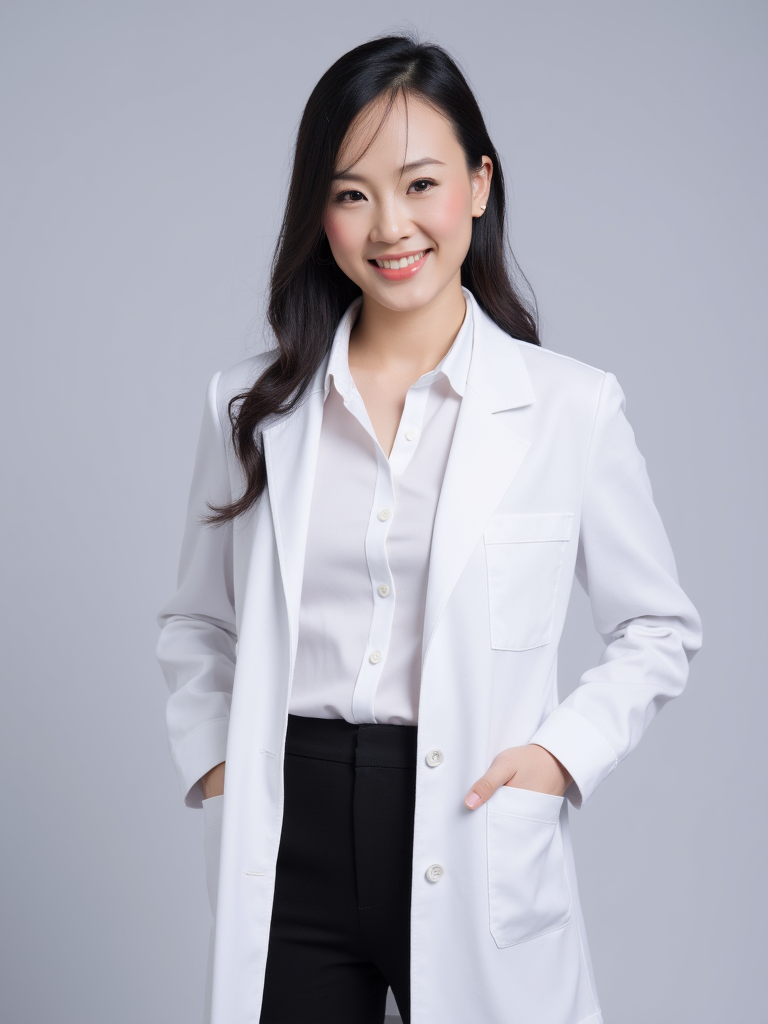 Con gái, nữ, girl, bác sĩ, doctor, quảng cáo, Việt Nam 2