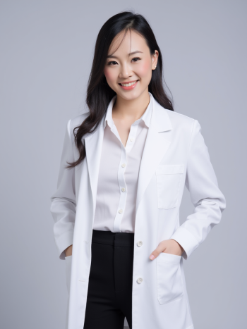 Con gái, nữ, girl, bác sĩ, doctor, quảng cáo, Việt Nam 2