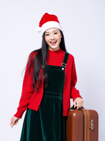 Con gái, nữ, học sinh, sinh viên, girl, giáng sinh, christmas, Việt Nam 50