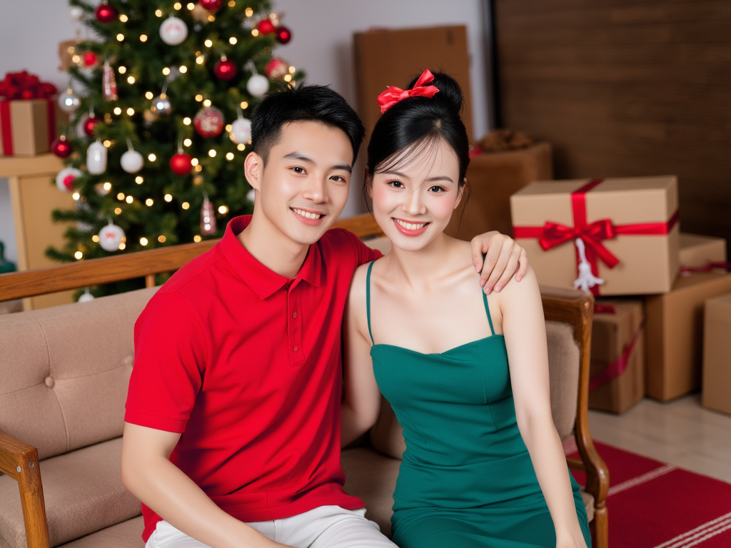 Cặp đôi, couple, con trai, con gái, girl, boy, giáng sinh, christmas, Việt Nam 2