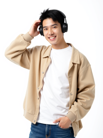 Con trai, nam, boy, tai nghe, sinh viên, quảng cáo, Việt Nam 2