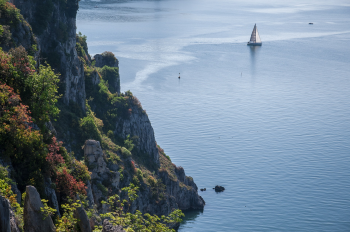 Biển, sea, núi, moutain, thuyền, bầu trời, sky 1