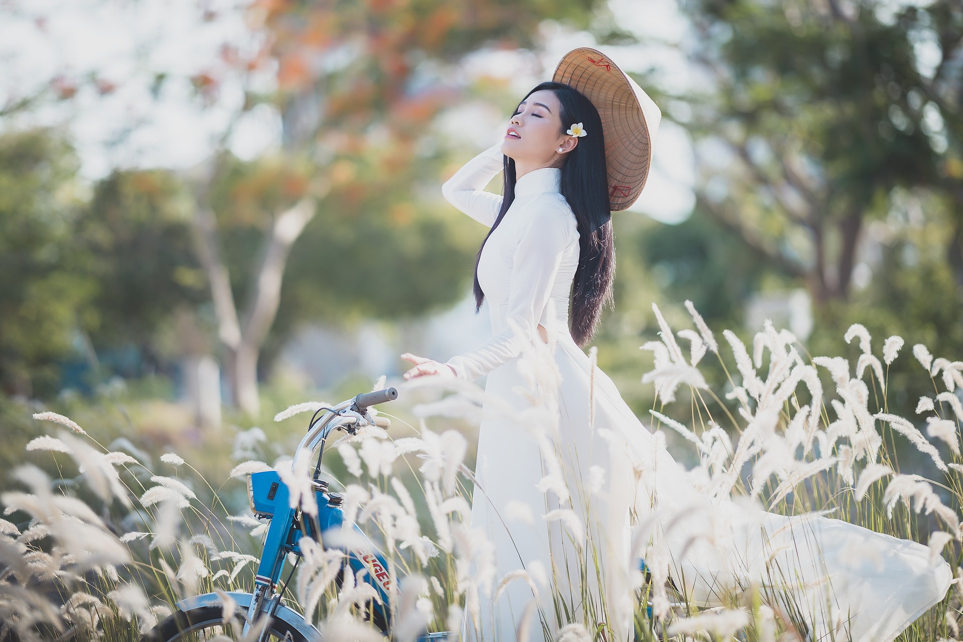 Cô gái, con gái, nữ, áo dài, học sinh, Việt Nam - TieuBaoTruong (6)