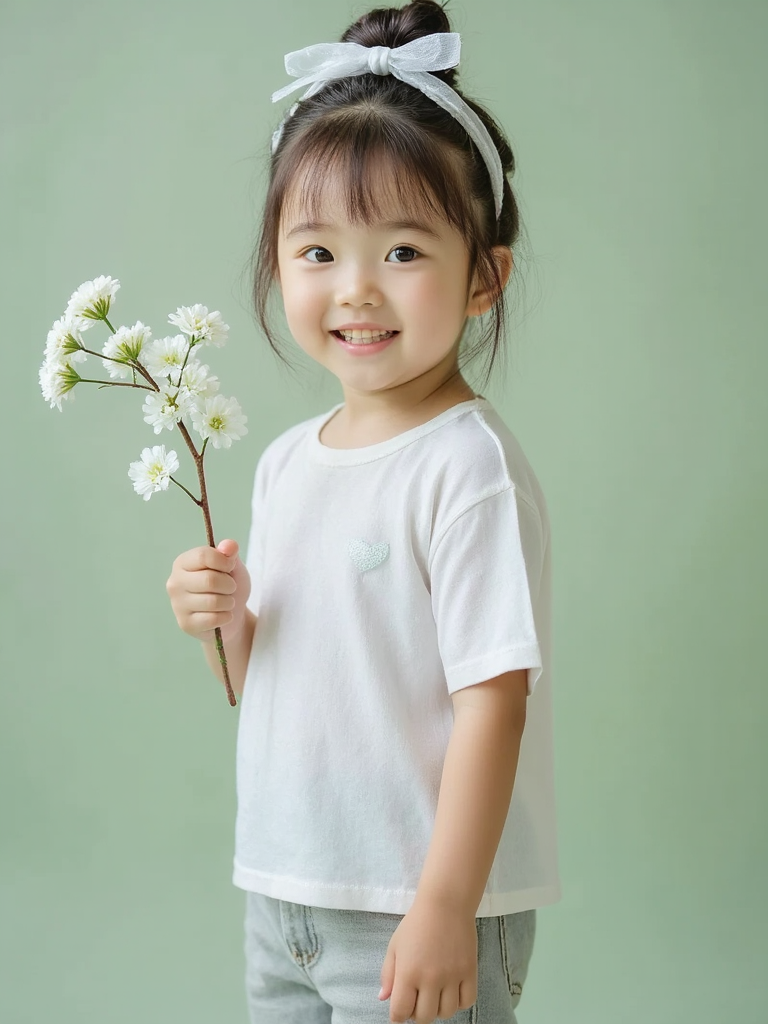 Em bé, baby, child, hoa, flower, Việt Nam 3