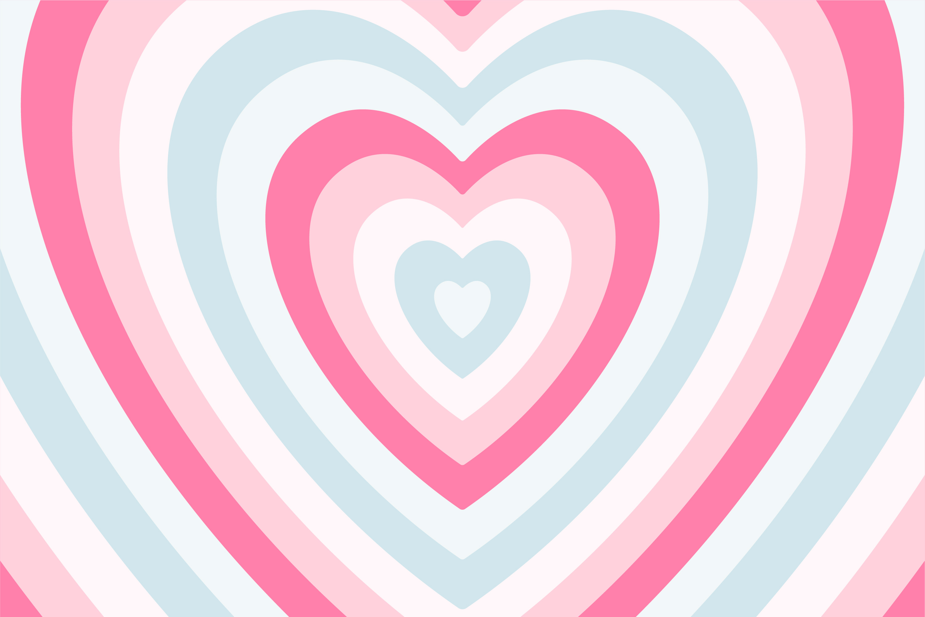 Hình nền, trái tim, heart, hình nền trái tim, y2k, retro, pink heart, pink, blue