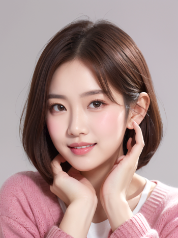 Con gái, cô gái, phụ nữ, girl, quảng cáo, beauty, áo hồng, pink, làm đẹp