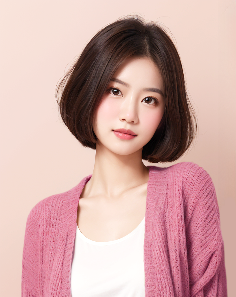 Con gái, cô gái, phụ nữ, girl, quảng cáo, beauty, áo hồng, pink, làm đẹp 1