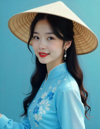 Con gái, cô gái, nữ, áo dài, trang phục truyền thống, Việt Nam 5