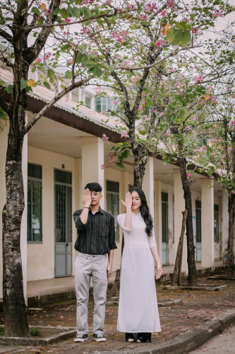 Cặp đôi, couple, con trai, con gái, học sinh, student - PeterpenPhoto 3