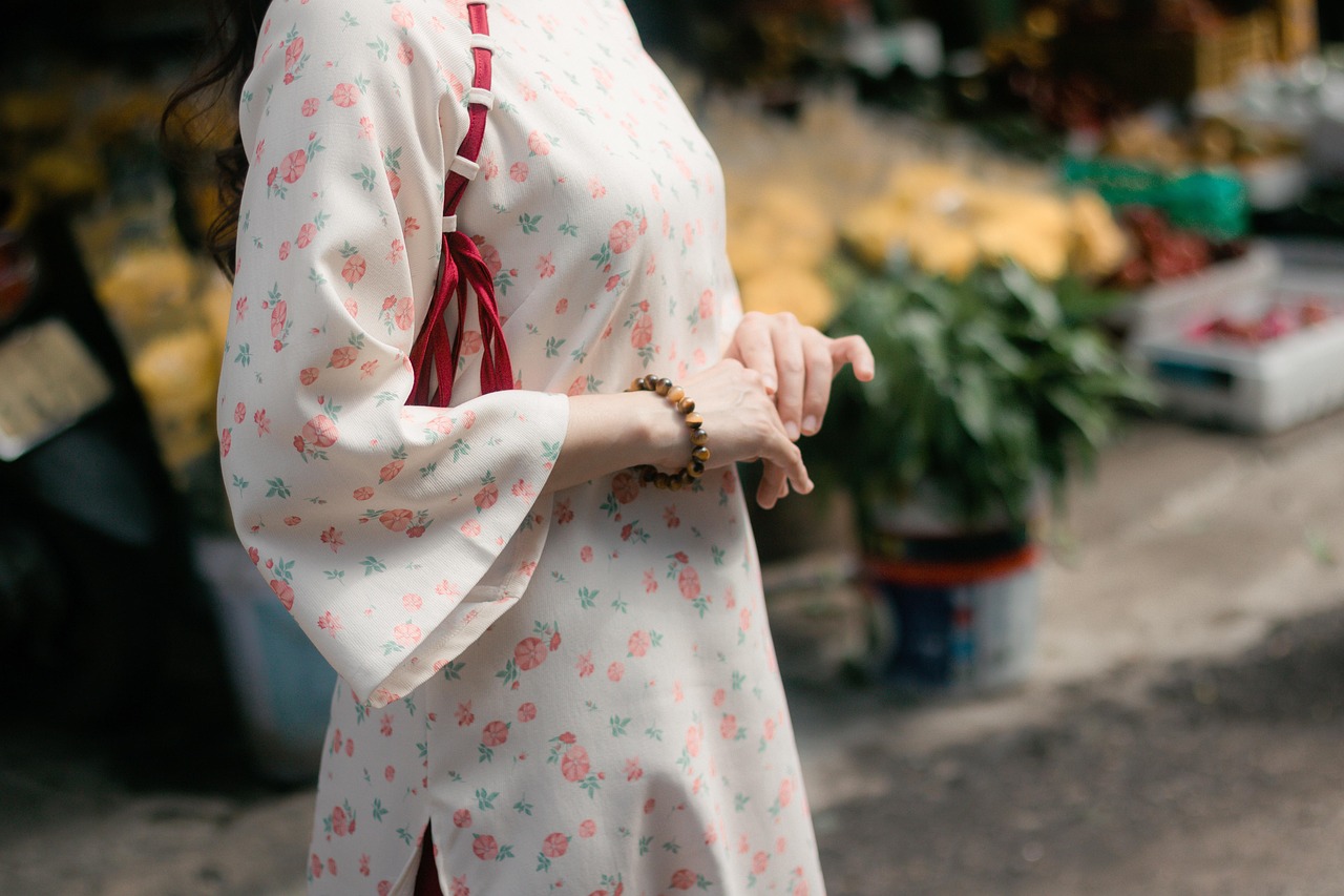 Cô gái, con gái, girl, Việt Nam, dễ thương, cute, áo dài, Tết, xuân - vominhnham (3)
