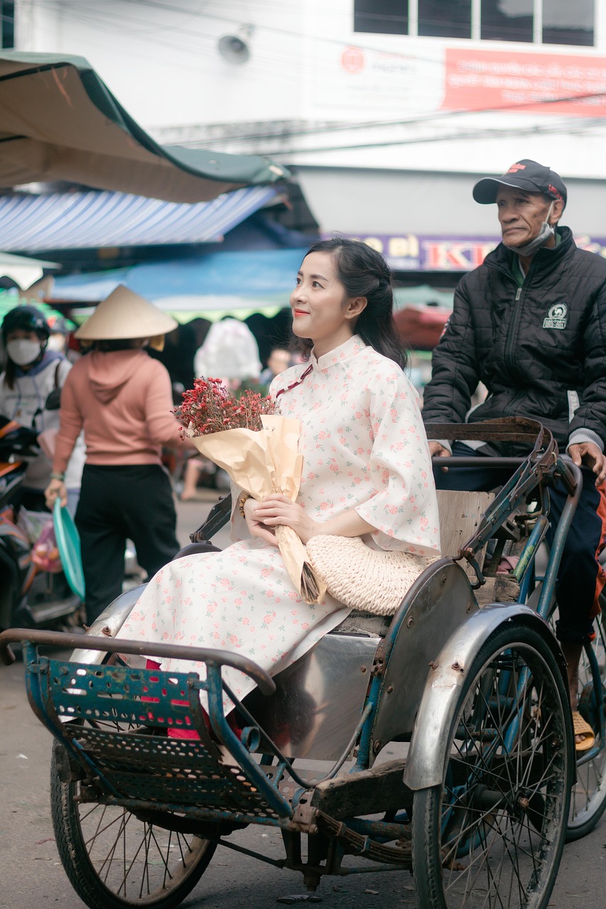 Cô gái, con gái, girl, Việt Nam, dễ thương, cute, áo dài, Tết, xuân - vominhnham (4)