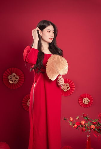 Cô gái, con gái, girl, Việt Nam, dễ thương, cute, áo dài, truyền thống - Minhbuiart (8)