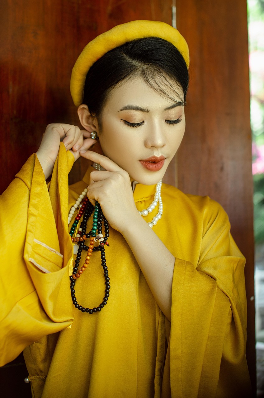 Cô gái, con gái, girl, Việt Nam, dễ thương, cute, áo dài, truyền thống, Việt Nam - ghostw1997 (5)