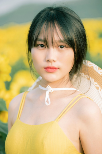 Cô gái, con gái, girl, Việt Nam, dễ thương, cute, hoa hướng dương - CaiHuuThanh (22)