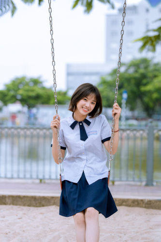 Cô gái, con gái, girl, Việt Nam, dễ thương, cute, học sinh, student, đồng phục - CaiHuuThanh (17)