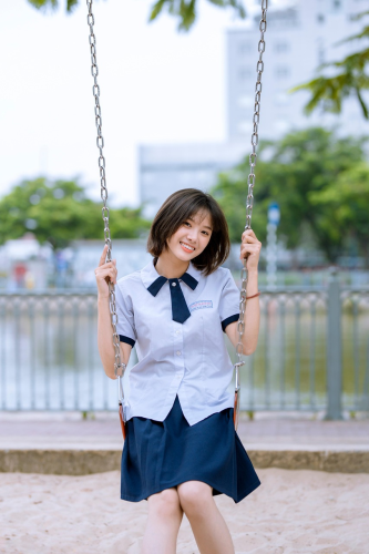 Cô gái, con gái, girl, Việt Nam, dễ thương, cute, học sinh, student, đồng phục - CaiHuuThanh (19)