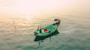 Hồ nước, sương, đánh cá, bắt cá, ngư dân, hình nền, nền, background -HieuNghiaMini (1)