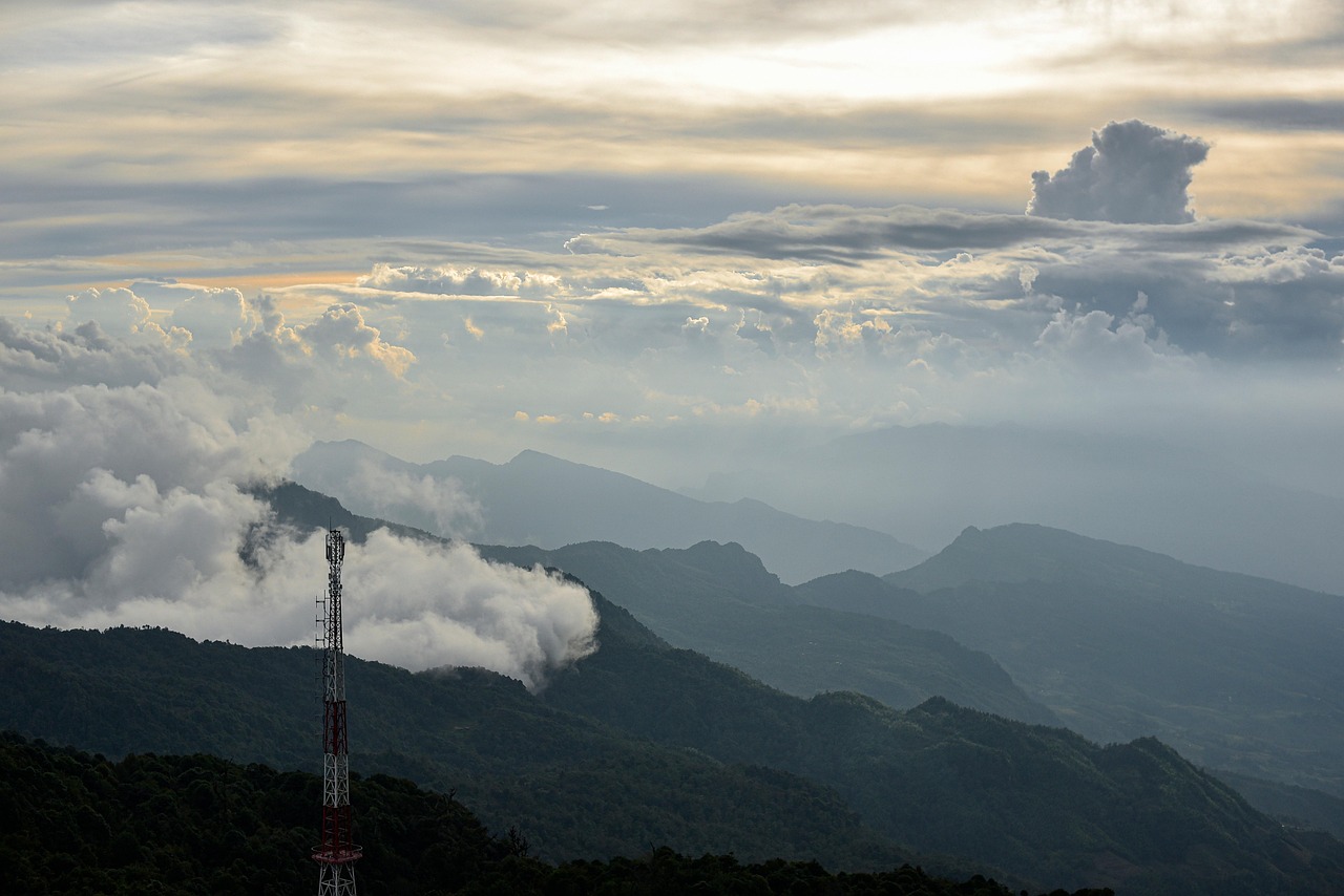 Núi, mountain, sương, Đà Lạt, Việt Nam - ThanhVu68