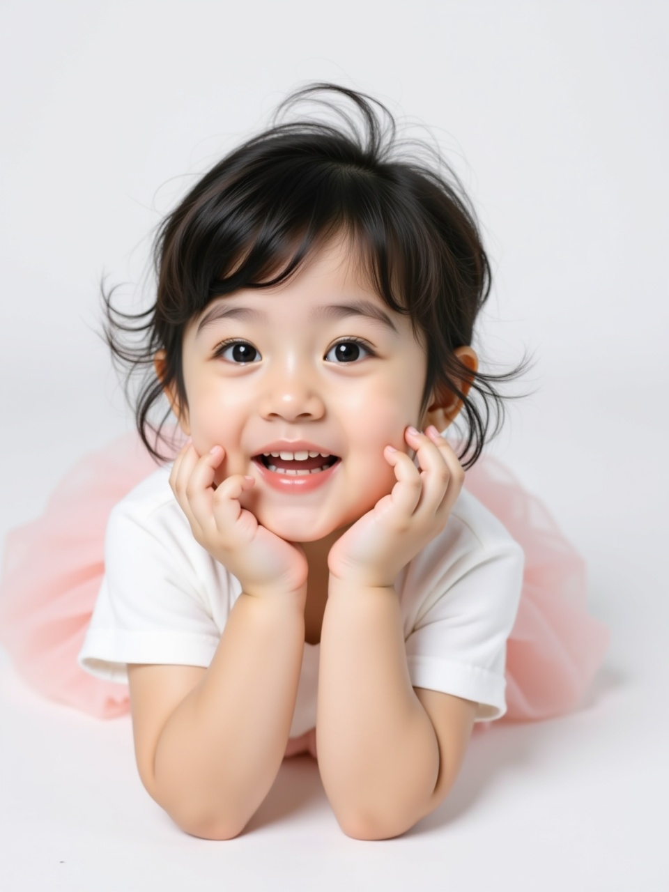 Em bé, trẻ em, con gái, girl, đang nằm, nằm, vui vẻ 10