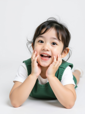 Em bé, trẻ em, con gái, girl, đang nằm, nằm, vui vẻ 18
