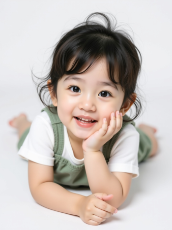 Em bé, trẻ em, con gái, girl, đang nằm, nằm, vui vẻ 16