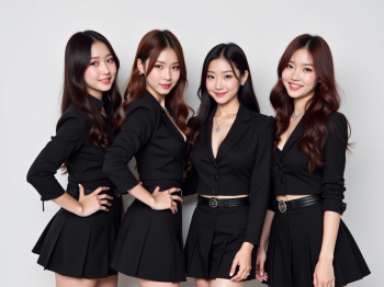 Con gái, cô gái, nữ, nhóm, tập thể, team, group, quảng cáo, model, người mẫu 12