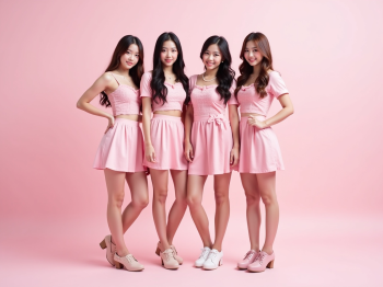 Con gái, cô gái, nữ, nhóm, tập thể, team, group, quảng cáo, model, người mẫu 17