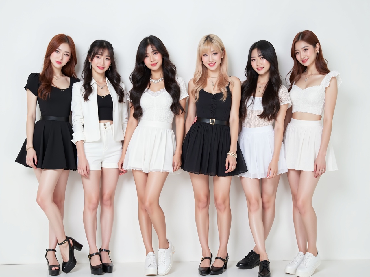 Con gái, cô gái, nữ, nhóm, tập thể, team, group, quảng cáo, model, người mẫu 30