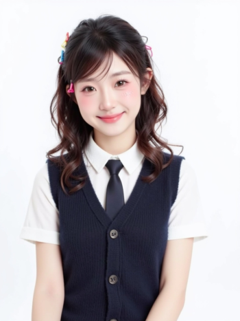 Cô gái, con gái, girl, quảng cáo, học sinh, student, người mẫu, model 4