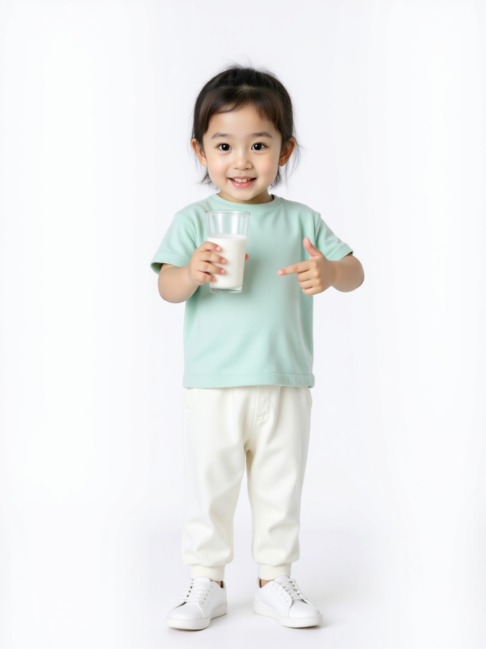 Con gái, girl, em bé, trẻ em, baby, thiếu nhi, uống sữa, sữa, milk, quảng cáo 5