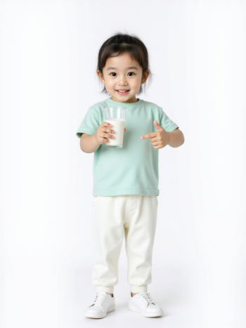 Con gái, girl, em bé, trẻ em, baby, thiếu nhi, uống sữa, sữa, milk, quảng cáo 5
