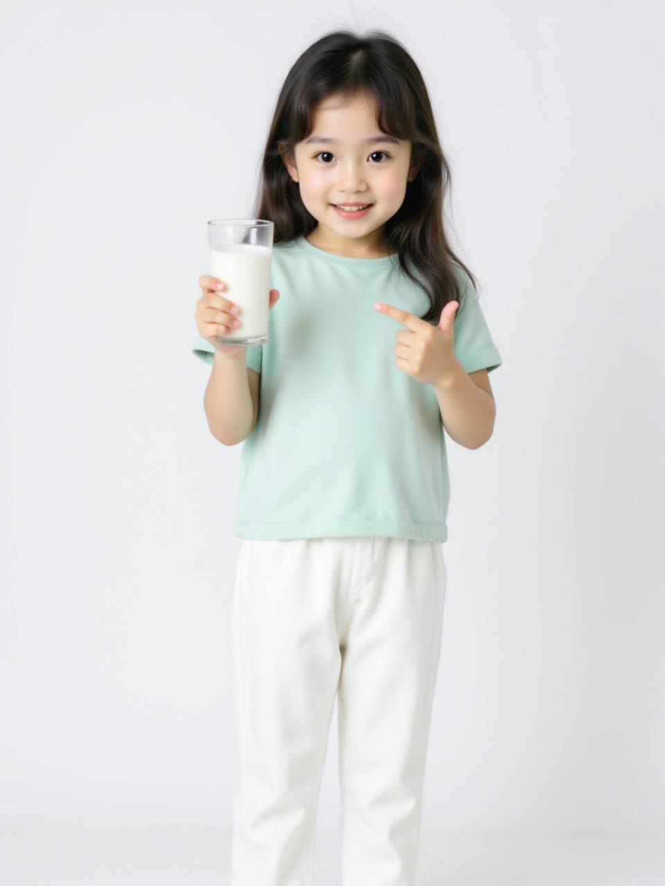 Con gái, girl, em bé, trẻ em, baby, thiếu nhi, uống sữa, sữa, milk, quảng cáo 3